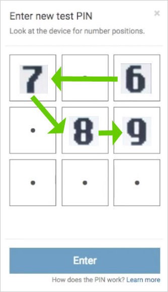 موقعیت یابی اعداد روی صفحه